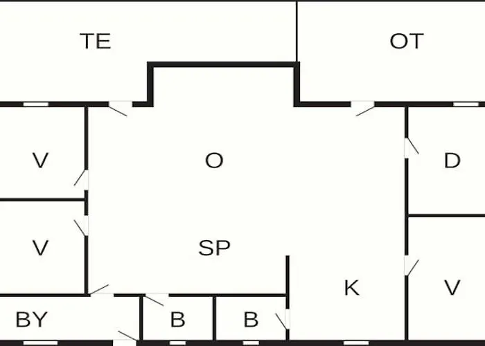 Casa vacanze Seaside Oasis In Skovmose-by Traum Nedre Lysabild